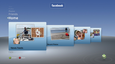 Facebook-xbox360