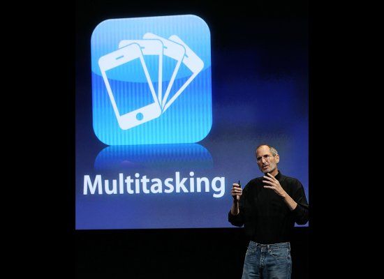 steve jobs multitasking